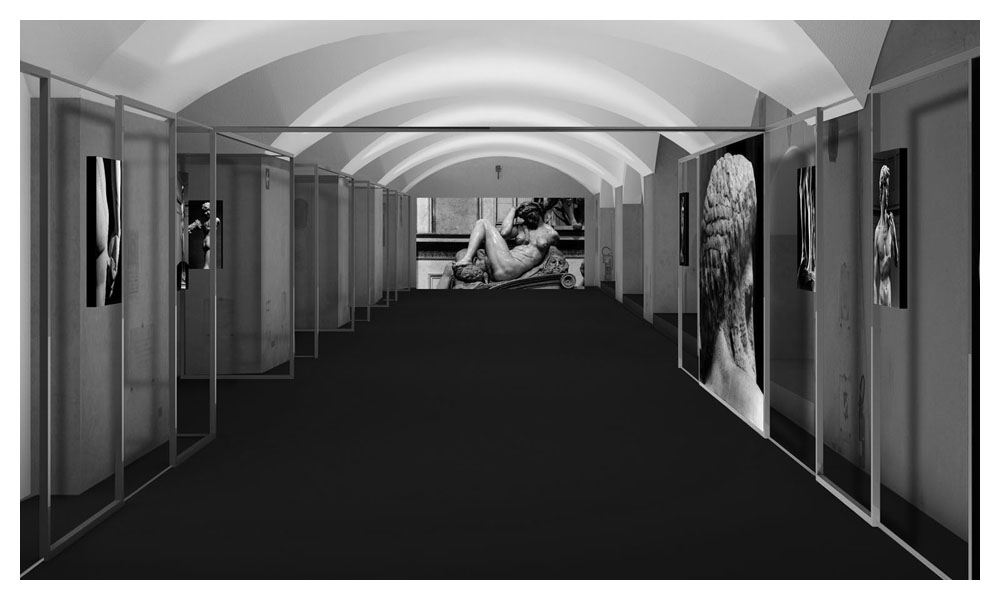 cripta of S. Lorenzo exhibition “Michelangelo visto da Aurelio Amendola”